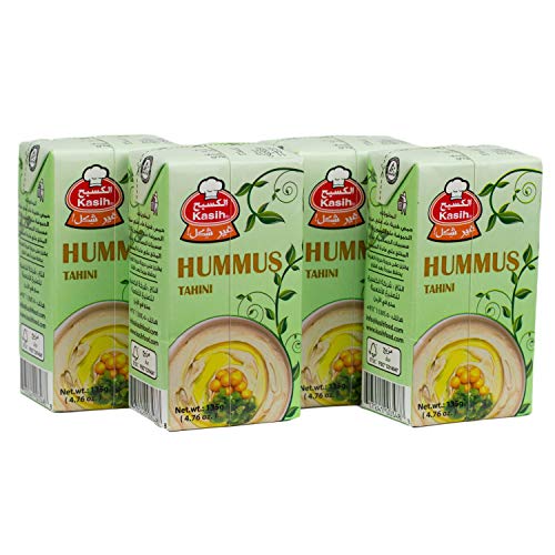 Kasih - Hummus bi Tahina Arabisches Kichererbsenpüree 4 x 135 g Packung Cover