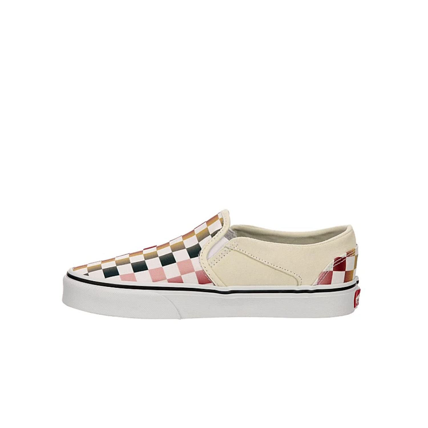 Vansunisex Asher Canvas Low Platform Slip On Sneaker Multicolored