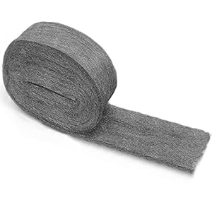 iunio Wire Wool Mice, Steel Wool 0000 Fill Fabric Fine Wire Wool Rats DIY Kit for Keep Control Rodent Mice from Building…