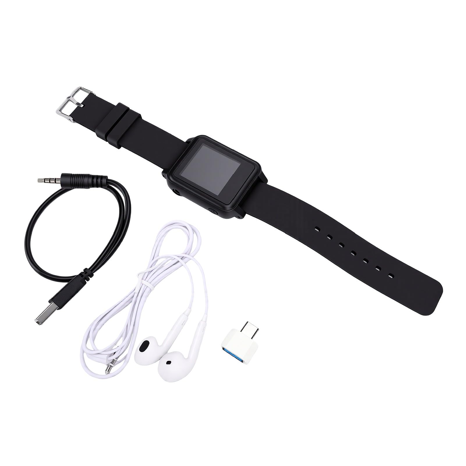 Generic Lettore Bluetooth Orologio Lettore Multifunzionale Portatile da 8 GB con Molteplici modalità a Tema per Studenti e Viaggiatori