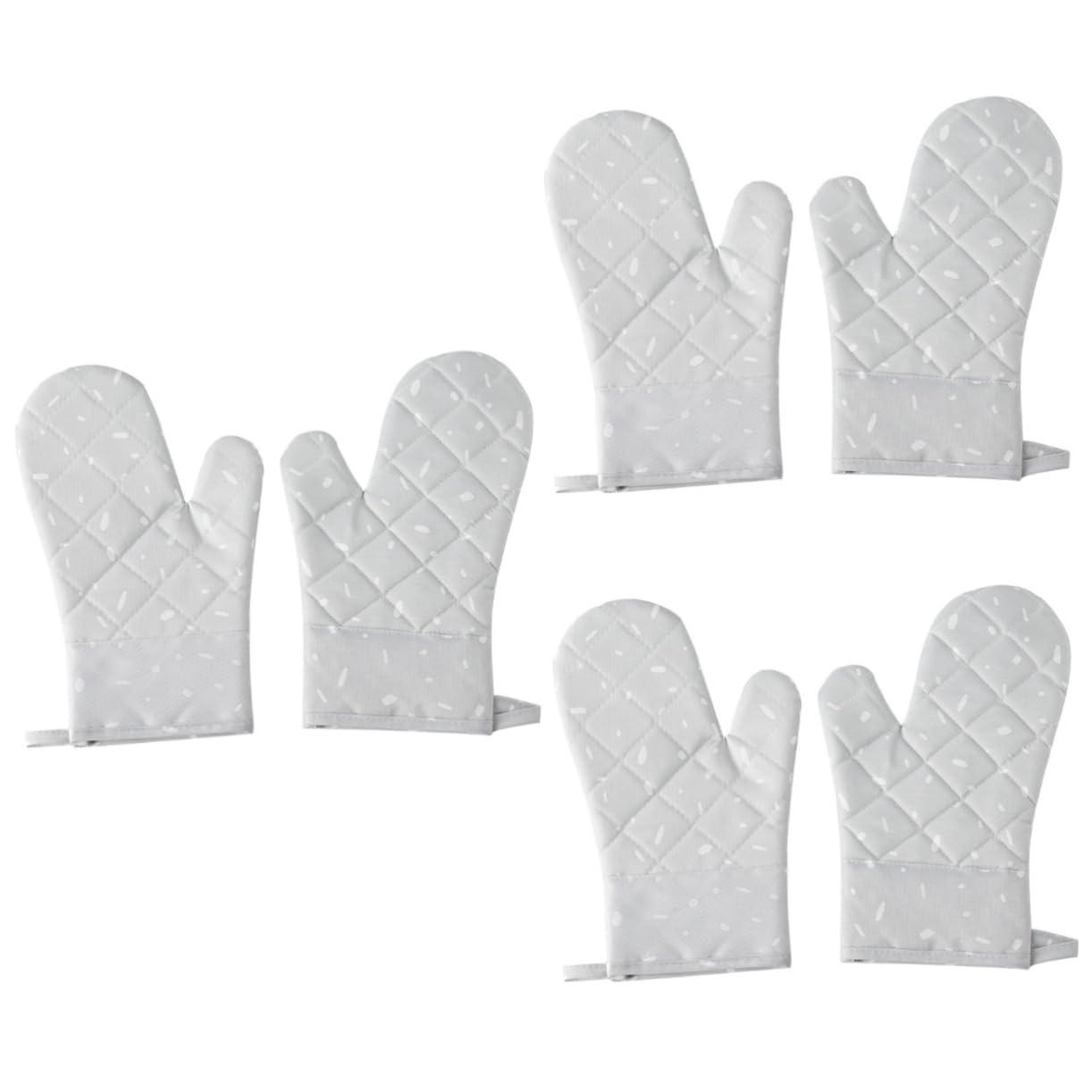 IMIKEYA 3stücke Hitzebeständige Ofenhandschuhe Und Dickem Stoff rutschfeste Mikrowellen-backhandschuhe Für Sicheres Handling Küche Hitzebeständig