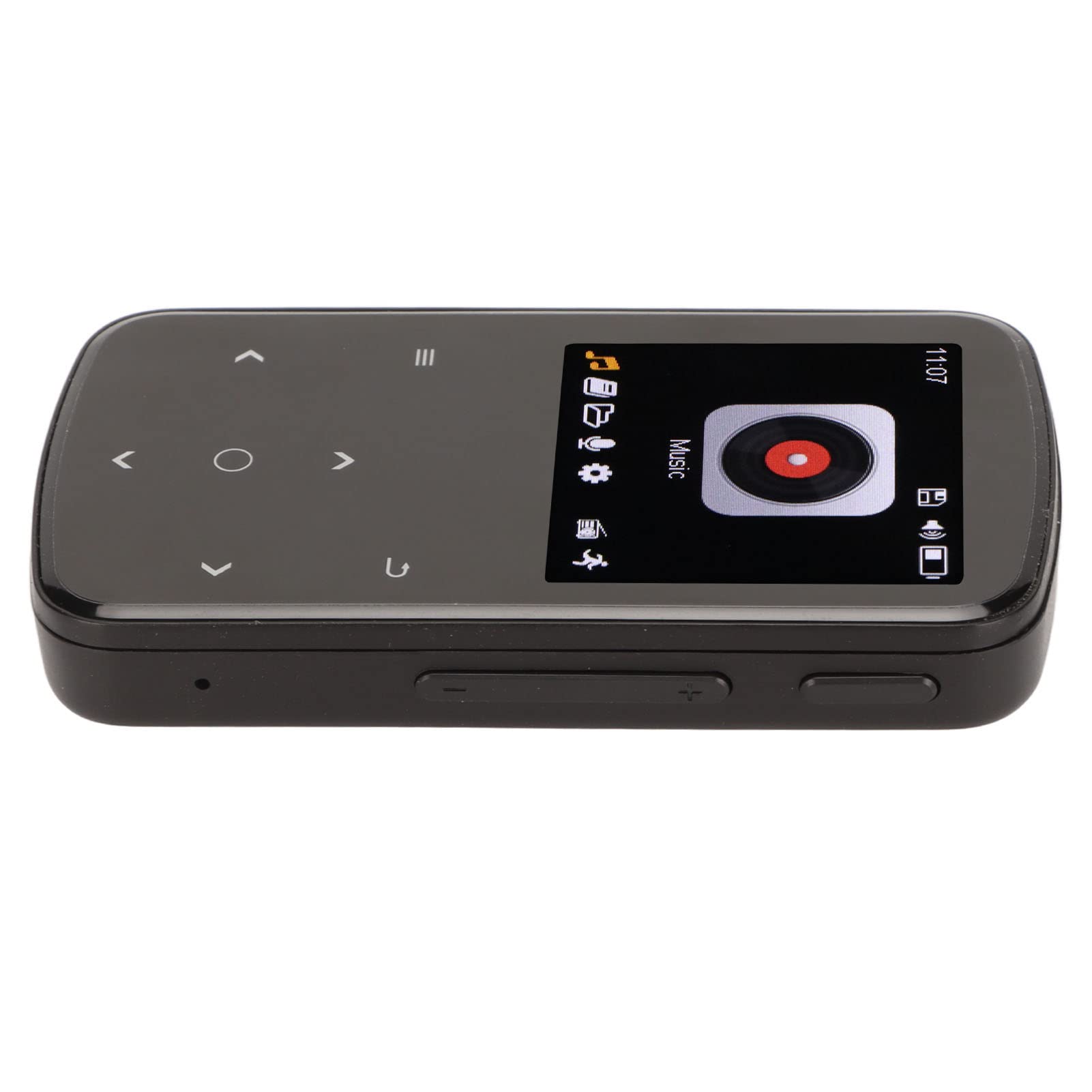 Zunate Mini Reproductor MP3 Bluetooth 32GB |Reproductor de Música Deportivo con Control Táctil de Sonido HiFi con Clip Trasero, Radio FM, Grabadora de Voz, Lectura de Libros Electrónicos, Podómetro