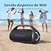 Tronsmart Bang 2 Leistungsstarker Bluetooth-Lautsprecher 90 W, 26 Stunden Akkulaufzeit, großer tragbarer HiFi-Lautsprecher mit eigener Verstärkung, IPX6, EQ, Lautsprecher mit Horn und RGB-Beleuchtung,