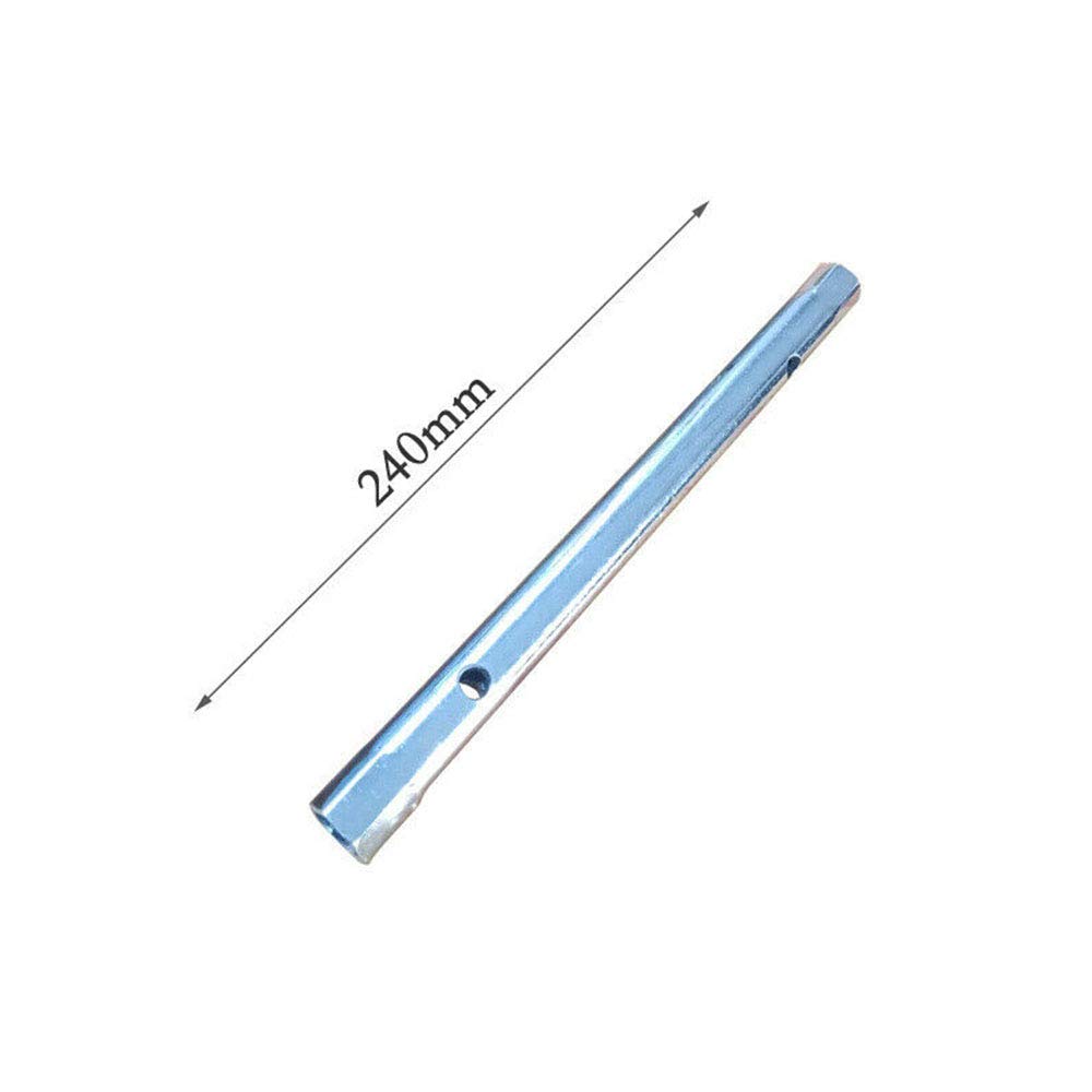 Hafeehoo Chrome Metric Box Spanner Wrench Tubular Torque Bar Socket 13Mm-14Mm Extra Long Fitting