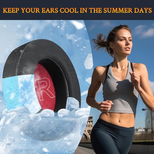 Image of SOULWIT Cooling Earpads for Anker (Life 2 Neo, Life Q10) - Black