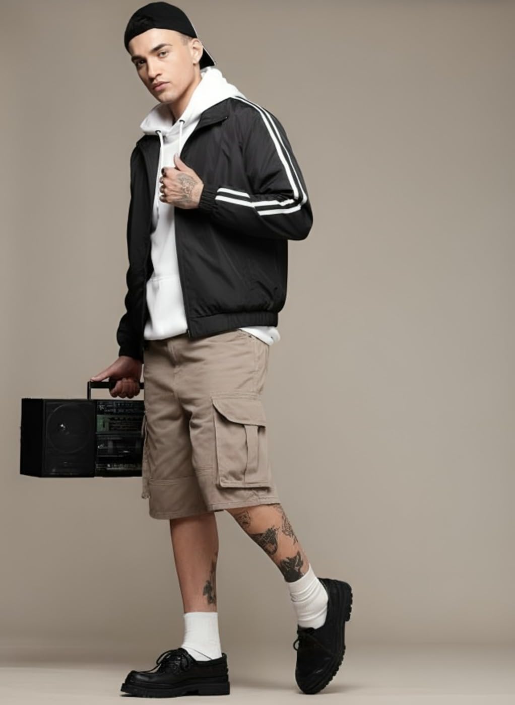 MAYKR Black Bomber jacket|Jacket For Mens|Oversized Jacket|.62 2