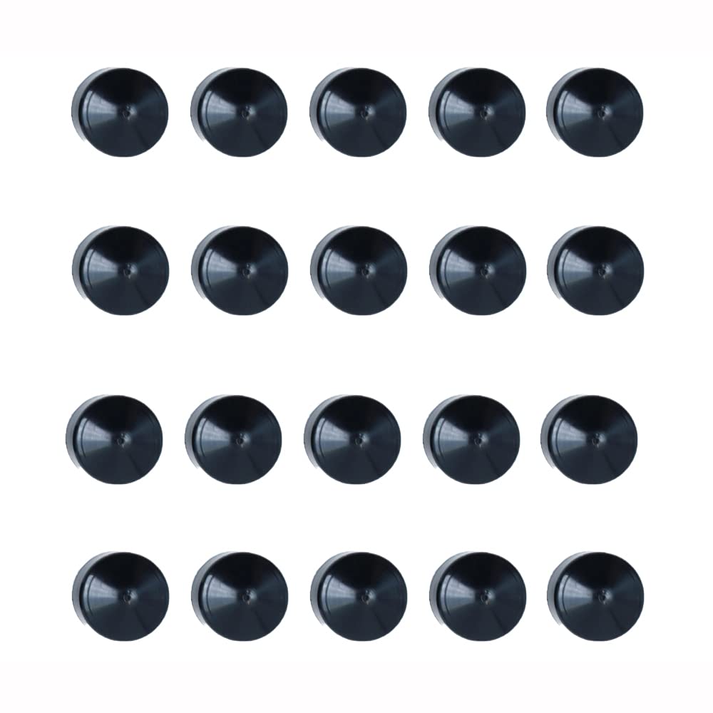 20 piezas de 18 mm de hardware para monopatín Longboard Camión de repuesto para camiones de 7 a 7.25 pulgadas de largo