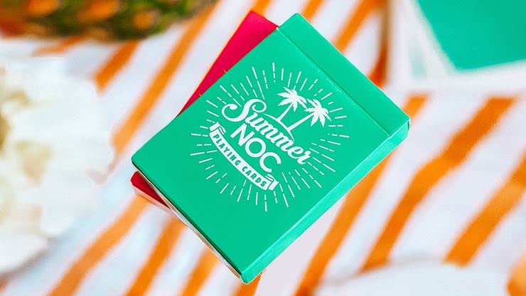 Murphy's Magic Supplies, Inc.Summer NOC Pro Sunrise (Teal) Playing Cards, Great Gift For Card Collectors