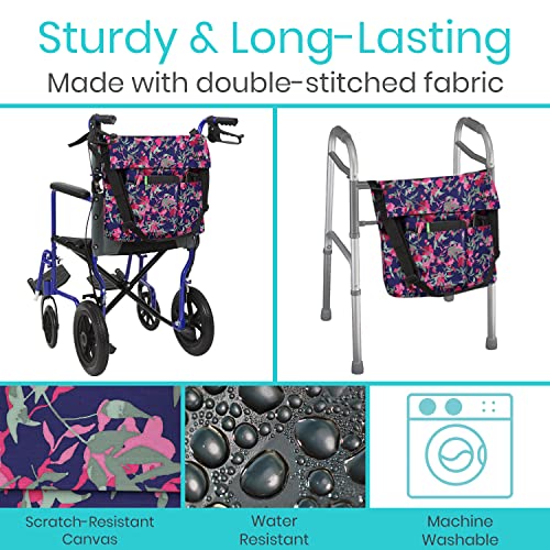 image for Vive XL Wheelchair Bag - Waterproof, Scratch-Resistant, Double-Stitche