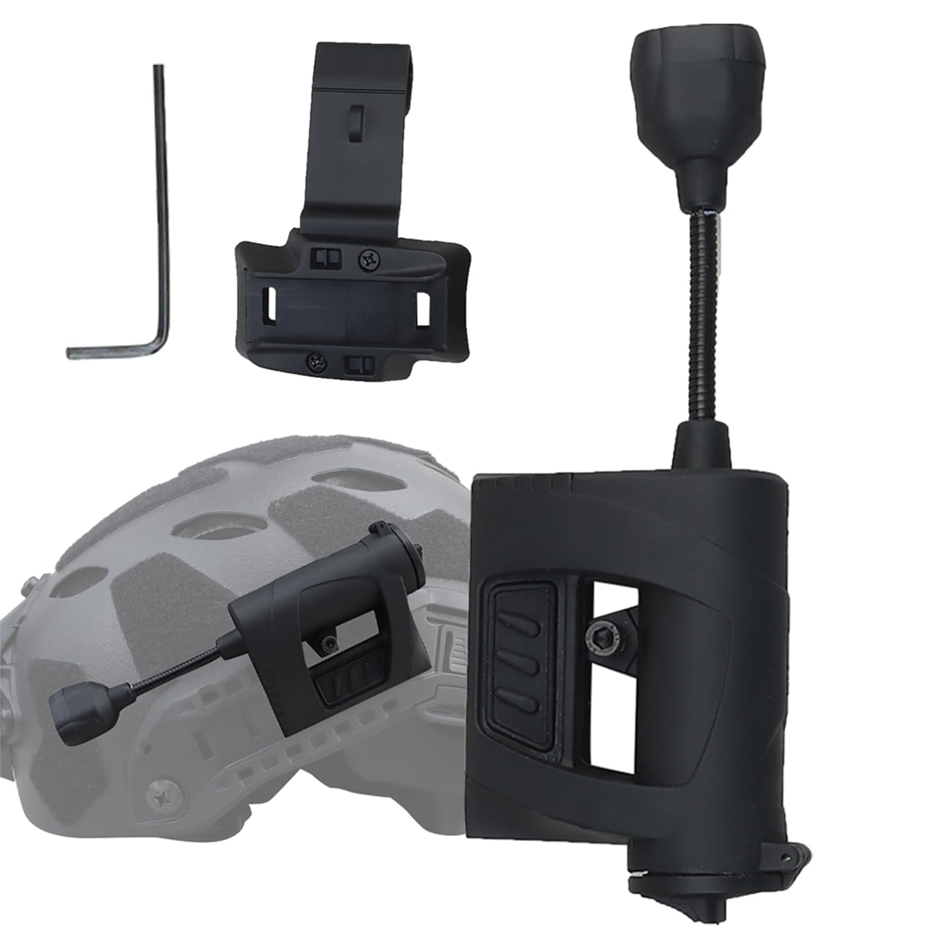 BK - Oreillette Électronique Arc Ops-core, Adaptateur De Rail De Casque, Support De Casque BK - Oreillette Électronique Arc Ops-core, Adaptateur De Rail De Casque, Support De Casque