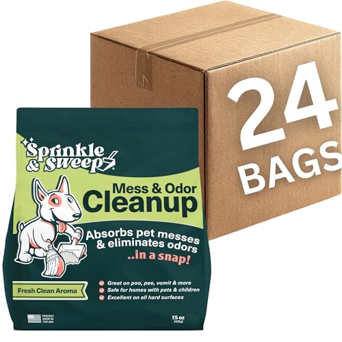 Image of Sprinkle & Sweep - Messy Pet Accident Cleanup (24 Pack)