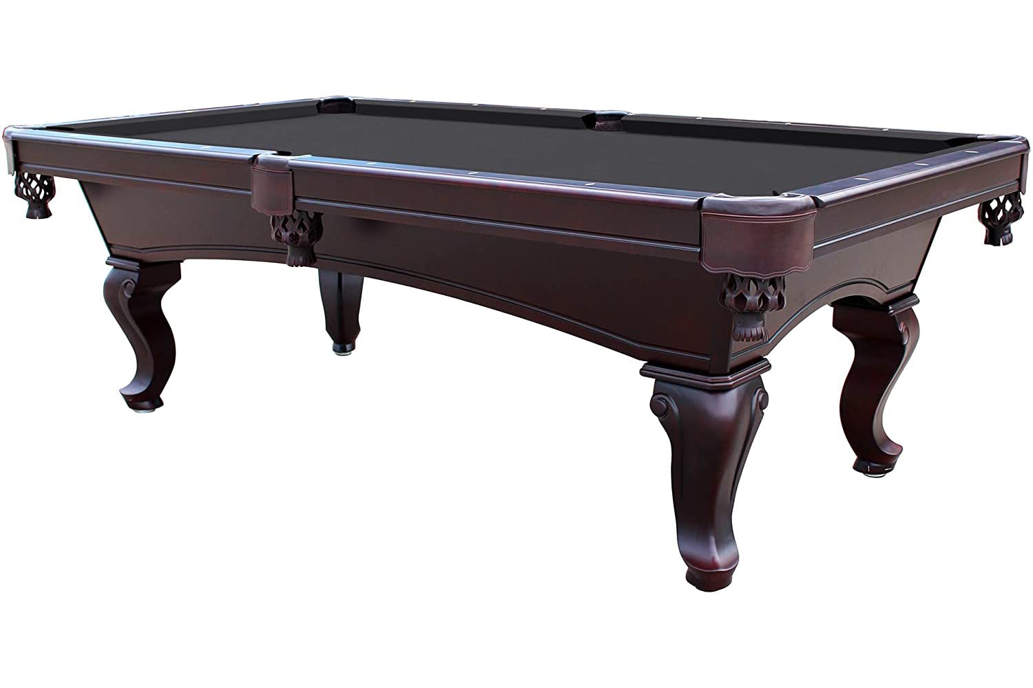 FamilyPoolFun Championship Saturn II 7' Billiard Table Cloth - Black