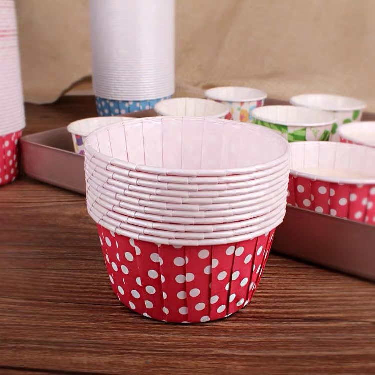 150 pirottini decorativi per cupcake e stampi di carta, mini pirottini da pasticceria, per Natale, matrimoni