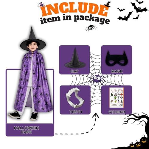 Image of Sarvda Halloween Dress | Costume and Accessories | For Girls and Boys | Haunted Horror Theme Party Vampire Witch Ghost Skeleton Draculla Pumpkin Scary Cosplay Dress
