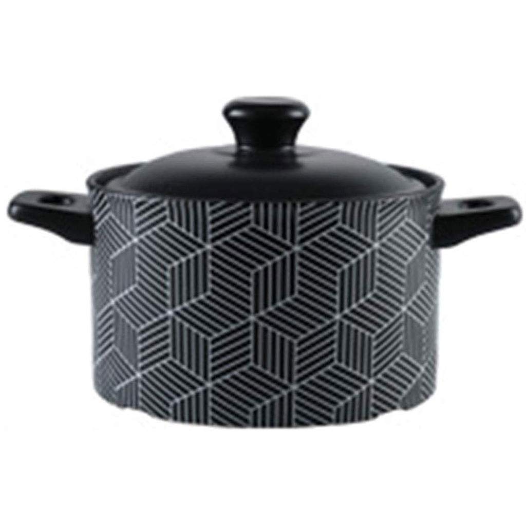 Cocotte en céramique marmite à soupe et cuisinière ménage petite marmite