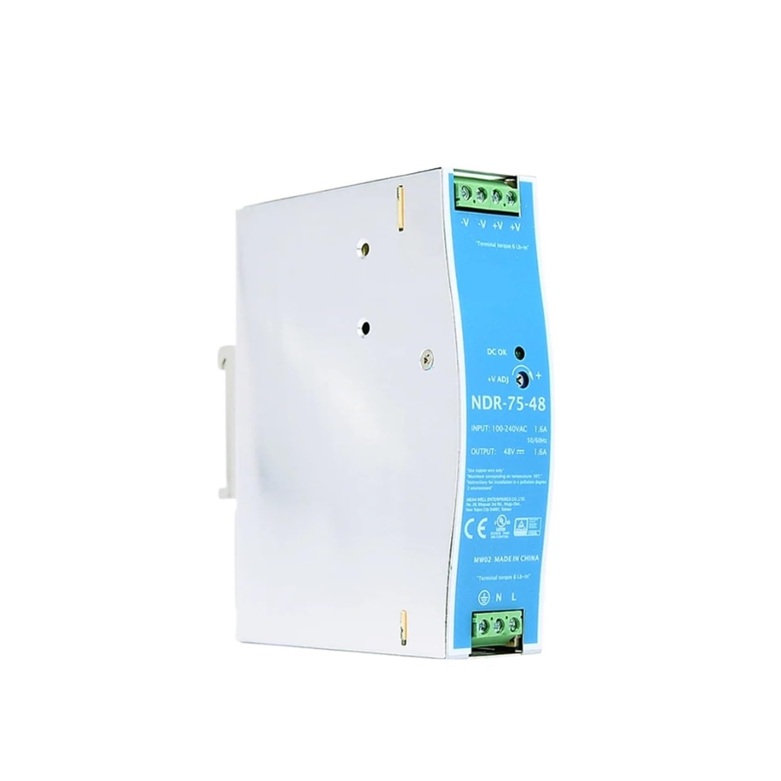 IPNDKBFL NDR-75-12 NDR-75-24 NDR-75-48 NDR-75 75W Single Output Power Supply(NDR-75-12)