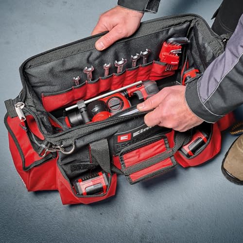 Original Einhell E-Case Bag - Max 30 kg, Stackable, Latchable Tool Bag - Can Be Combined with All Einhell E-Case System Products for The Storage and Transport of Tools and Accessories 4 Original Einhell E-Case Bag - Max 30 kg, Stackable, Latchable Tool Bag - Can Be Combined with All Einhell E-Case System Products for The Storage and Transport of Tools and Accessories - Image 4