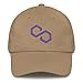 Hogue WS LLC Polygon Hat (Embroidered Dad Cap) Matic Crypto Khaki