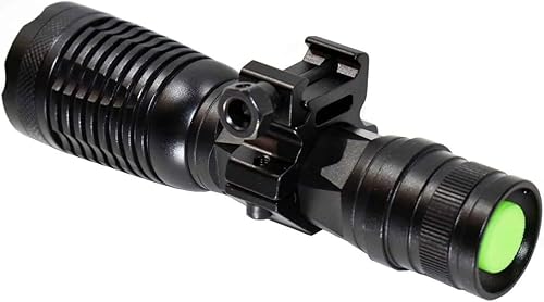 Miniatura 6 de Trinity CREE LED rifle escopeta aluminio linterna táctica 1500 lúmenes AAA baterías.