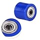 Suuonee Ketten rolle, 8mm Universal Ketten rolle Spann rolle Radfü hrung für Motorrad Dirt Bike Enduro[Blau]