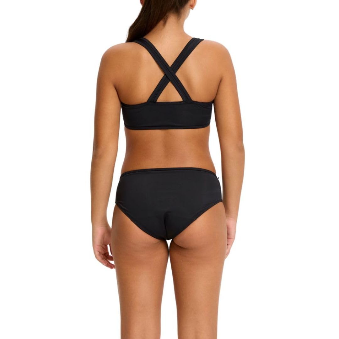 Modibodi Perioden Bademod Bikini Hose Leichte Blutung - Auslaufsichere Menstruationsbeachwear 20ml - Schwarz