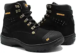 Bota Coturno em Couro Legítimo e Biqueira