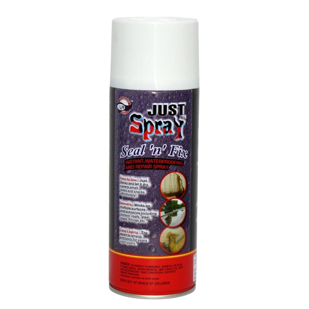 just spray just seal it white spray Instant Waterproofing and Repair WHITE spray ( Anti-corrosion) 400ml SNF white PACK OF 1 (B0BDGPSKD3) Amazon Price History, Amazon Price Tracker