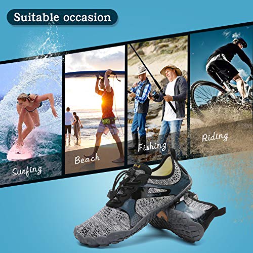 Waterschoenen voor Heren Dames Antislip Blote Voeten Zwemschoenen Surfschoenen Sneldrogend Watersportschoenen - Image 8