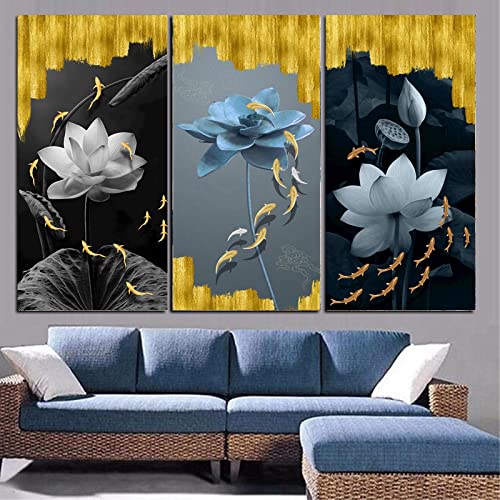 Image peinture décorative KEBIA pour habiller un grand mur vide de salon