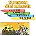 ArtCreativity 12 Pack Zoo Animal Mini Coloring Books for Kids with 12 Crayon Packs – Jungle Safari Party Favors, Wild One Birthday goodie bags stuffers, Classroom Prizes, Activity Set for Toddlers