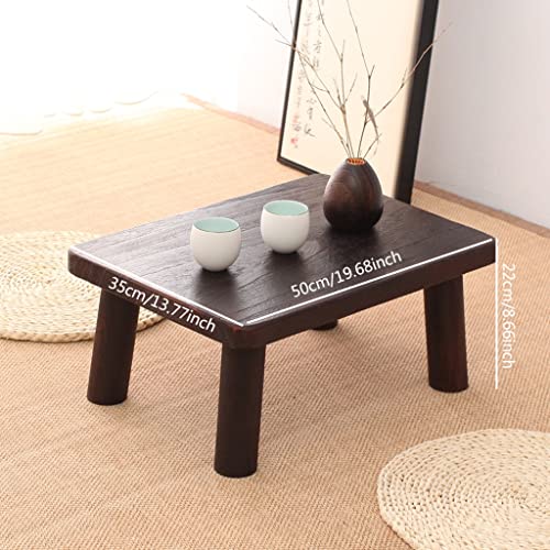 Table d'appoint petite table basse bois gain de place - 3