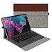 Produktbild Fintie Hülle für Microsoft Surface Pro 7/ Pro 6/ Pro 5/ Pro 4/ Pro 3 12,3 Zoll Tablet - Multi-Sichtwinkel Hochwertige Tasche Schutzhülle aus Kunstleder, Type Cover kompatibel, Denim grau