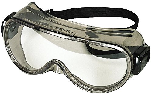 MSA 10029693 Clearvue 200 Safety Goggles - Industrial Use, Protects Against Impact & Splash, Sightgard Protective Eyewear, Clear Polycarbonate (PC), Anti-Fog & Anti-Scratch