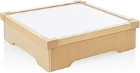 Guidecraft LED Tabletop Lightbox: Sensory Activity Light Table for Preschool Classroom Kids Playroom Educational Toy