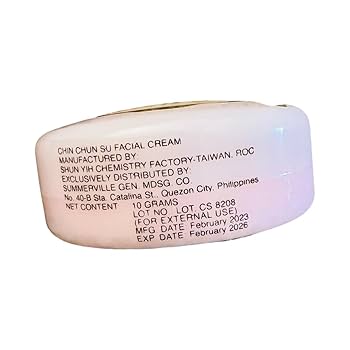 Amazon.com: Chin Chun Su Facial Cream, Beige Label, 1 Box