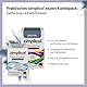 simplicol Textilfarbe expert + Farbfixierer Kombipack, Delfin-Grau 1717: Farbe für Waschmaschine oder manuelles Färben