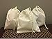 Reusable Eco friendly 10x12 Inches Cotton Thick Single Drawstring Muslin Bags 