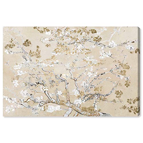 Oliver Gal Van Gogh in Golden Blossoms Inspiration Canvas Print Wall Art for Living Room, Bedroom, and Bathroom, 54" x 36" Gallery Wrapped by The Oliver Gal Artist Co. - Used condition - US$83.47