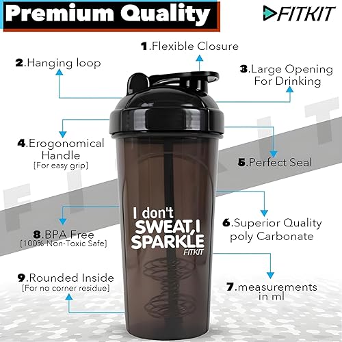 Fitkit Classic Bottle Shaker 700ml (Image - 3)