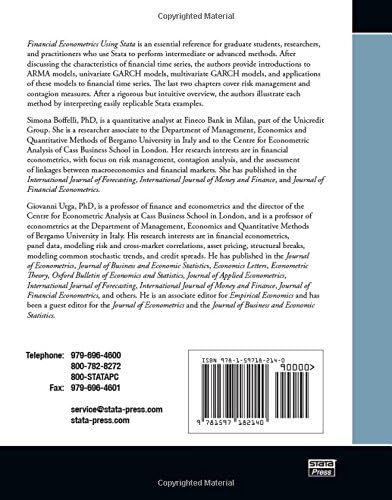 Financial Econometrics Using Stata - Image 3