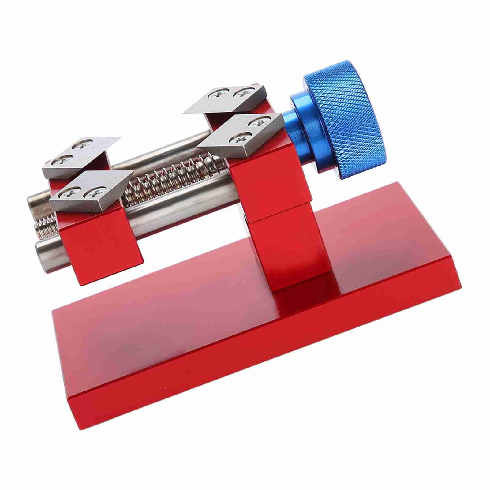 Ejoyous Watch Bezel Opener, Watch Bezel Remover Tool Workbench Back Case Opener Tool Watch Repair Tool for 38 to 40mm Diameter Watches Back Cover (Red or Silver) (Red)