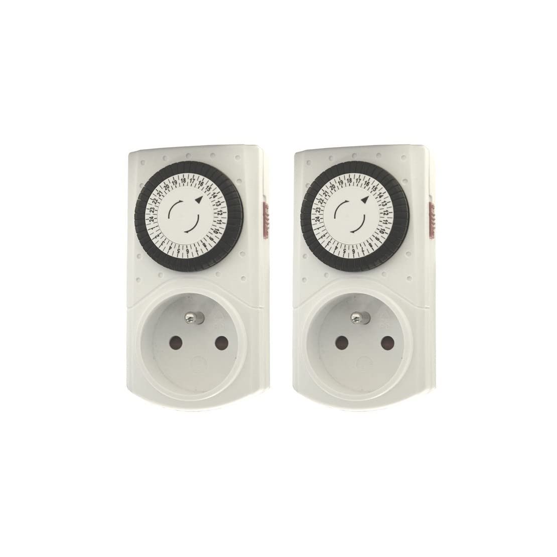 Chacon Set de 2 Programmateurs Mécaniques 3500 W