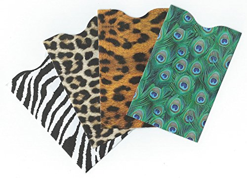 Protect Your Credit By RFID Armored Credit Card Sleeves 4 Colors 4 Pieces
