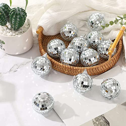 Bolas de espejo de discoteca de 2 pulgadas para decoraciones para el hogar 5