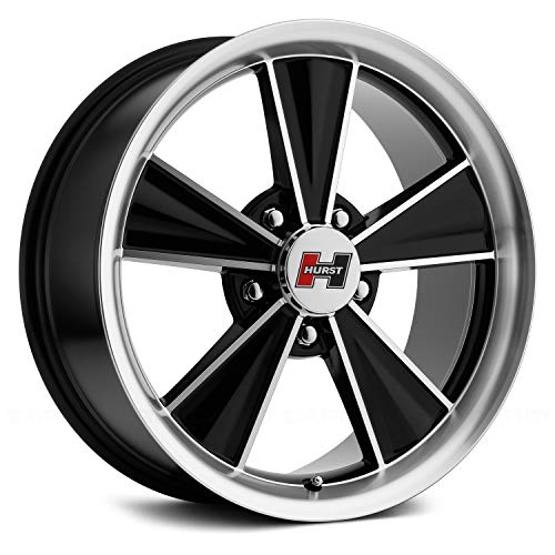 Hurst HT324 Dazzler 17x8 5x4.75" +0mm Black/Machined Wheel Rim