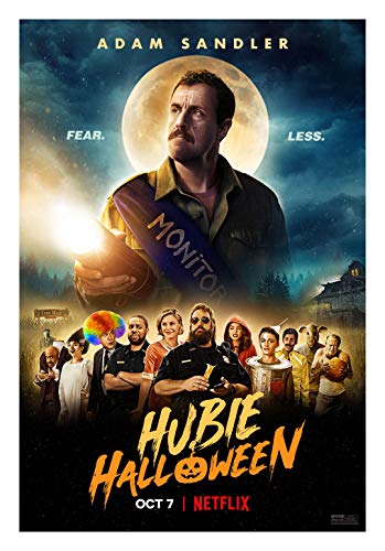 Hubie Halloween Movie Poster Quality Glossy Print Photo Wall Art Adam Sandler, Kevin James, Julie Bowen Size 27x40#1