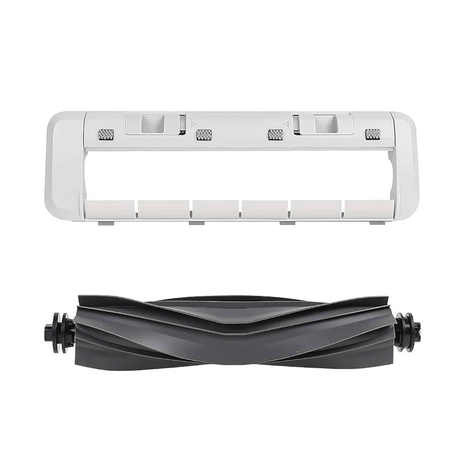 VIXWDRUTY Brush Cover，Compatible For Dreame，X10/X20/X30/X40/S10/S20 Pro/S30 D10s Pro L10S Pro L10s/L20/L30/L40 Ultra，Compatible For Mijia，B101CN Roller(Set A)