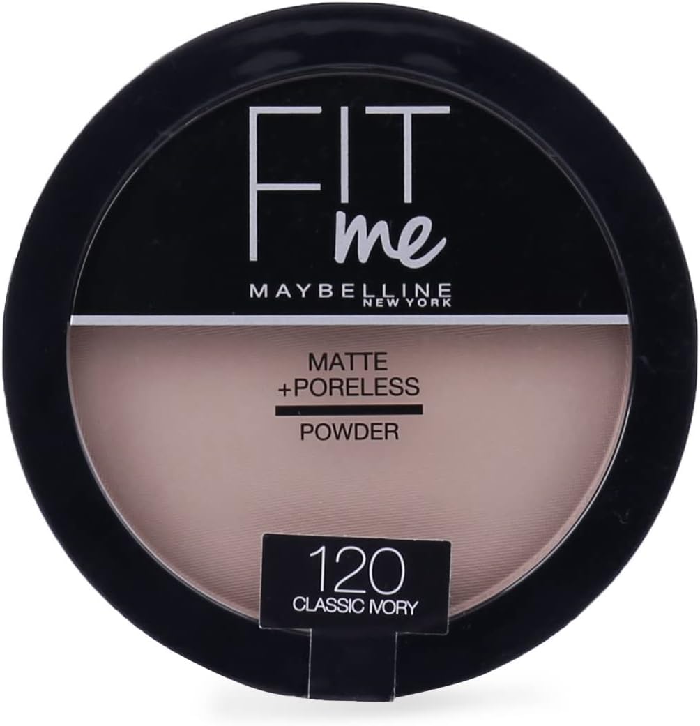 Fit Me Matte & Poreless Pressed Powder 120 Classic Ivory