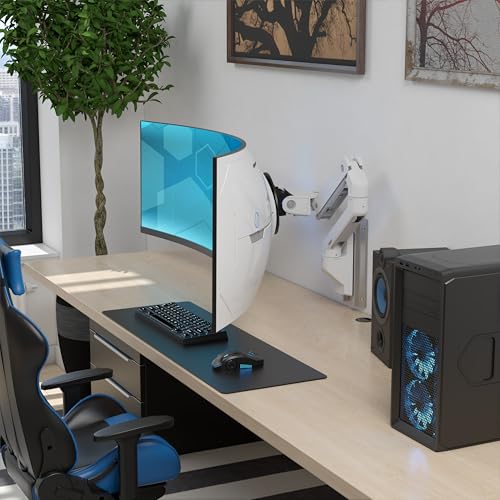 Ergotron Bras mural HX avec pivot VHD pour écrans ultra larges très incurvés - vue 5