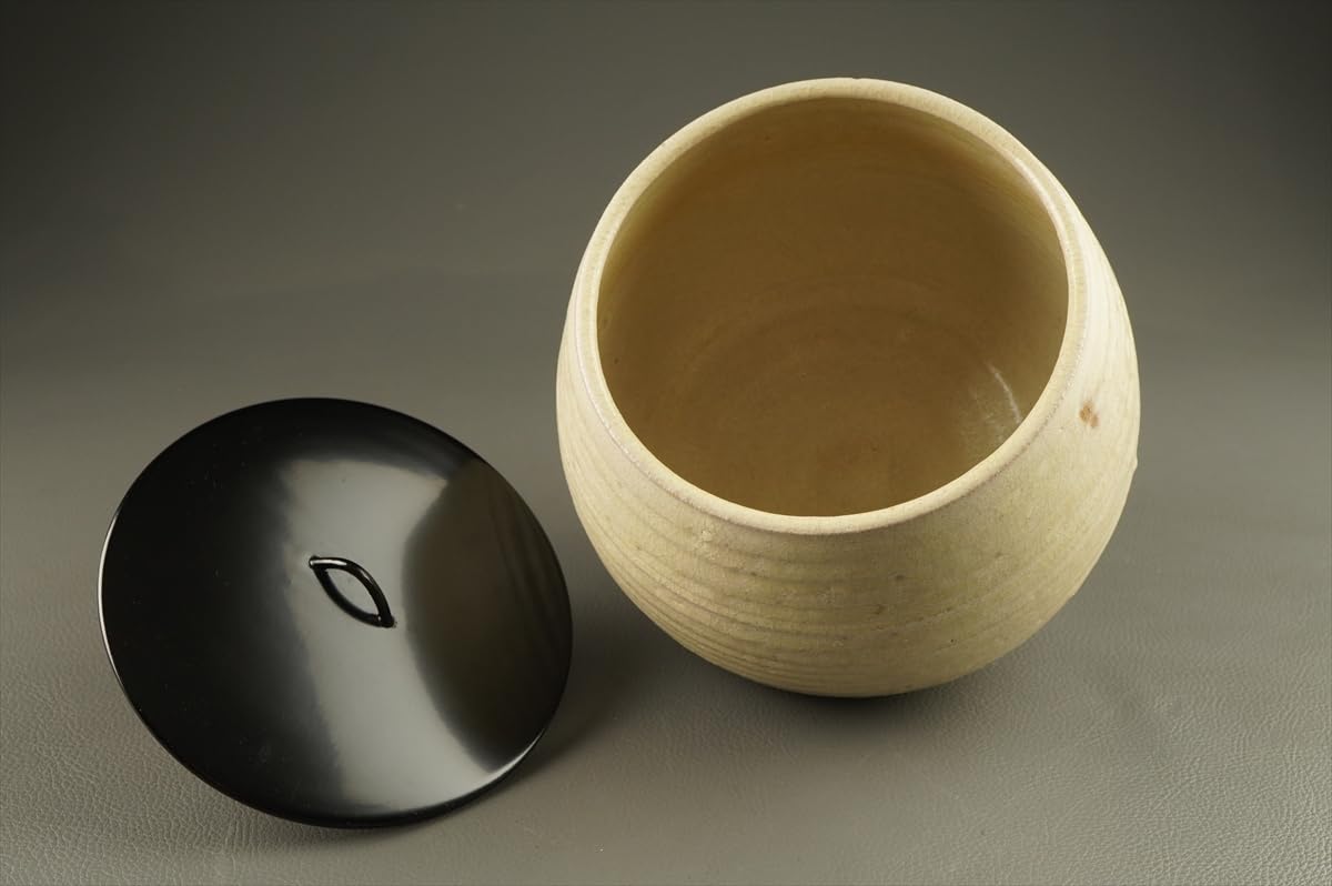 煎茶道具　瀬戸焼　陣出窯　澤田酔云作　線文　湯呑　十客　共箱　C　R7149 煎茶道具瀬戸焼陣出窯澤田酔云作線文湯呑十客共箱CR7149